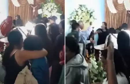 Difunto 'vuelve a la vida' en video viral.