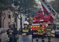 Incendio consume antigua casona en el Cercado de Lima y moviliza a 14 unidades de bomberos