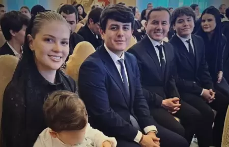 Brunella Horna y Richard Acua