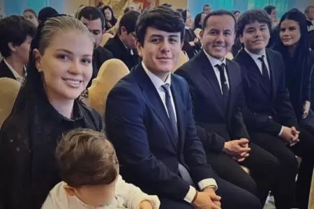 Brunella Horna y Richard Acuña