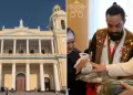 El papa Len XIV recibi un zapallo loche durante audiencia con miembros de la dicesis de Chiclayo