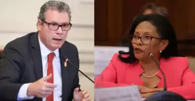 Ministro de Educación y exministra de la Mujer son denunciados por la Fiscalía