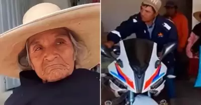 Anciana sufrió el robo de su dinero.