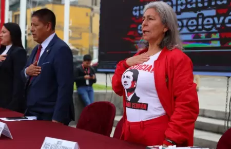 Congresista Mara Agero podra suspendida por 120 das