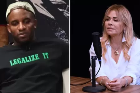 Gisela Valcárcel visitó el icónico búnker de Jefferson Farfán