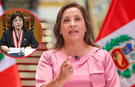 Dina Boluarte denunciar a la fiscal de la Nacin.