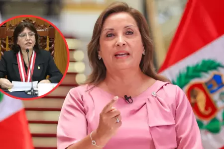 Dina Boluarte denunciar a la fiscal de la Nacin.