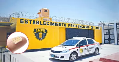 Abogado es detenido por intentar hacer ingresar un microchip a penal de Pocollay
