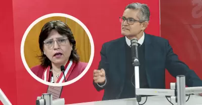 Domingo Pérez apunta contra Delia Espinoza por situación de Fernández Jerí.