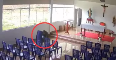 Robo inesperado en parroquia de Huánuco