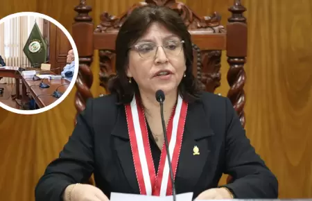 Delia Espinoza no asistió a Comisión de Justicia en el Congreso