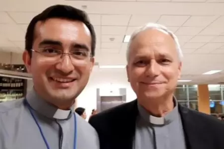 La reaccin de la madre del secretario chiclayano del Papa Len XIV.