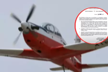 Capitana de Puerto de Pisco se pronuncia tras desaparicin de aeronave FAP.