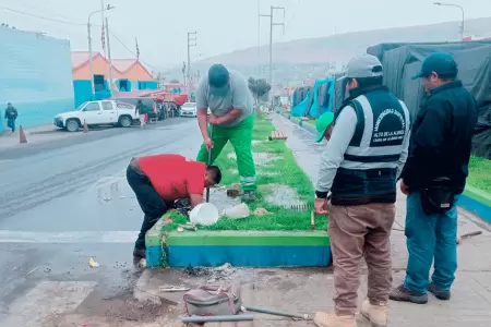 Fugas de desage y aniegos en Tacna
