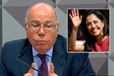 Canciller de Brasil justifica asilo a Nadine Heredia.