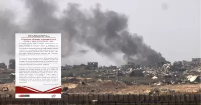 Gobierno peruano expresa su preocupación por la situación en Gaza