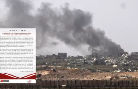 Gobierno peruano expresa su preocupación por la situación en Gaza