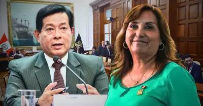 Eduardo Arana agradeció al Congreso por autorizar viaje de Dina Boluarte.