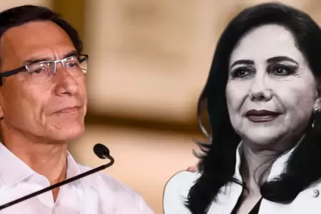 Martín Vizcarra y Gloria Montenegro.