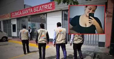 Abogada fallecida en clínica
