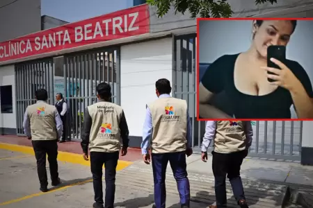 Abogada fallecida en clnica