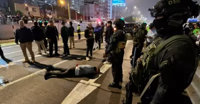 Balacera en Vía Expresa.