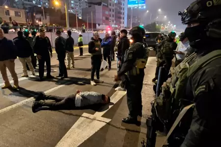 Balacera en Va Expresa.