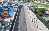Detectan 291 bolsas de cemento vencido en obra vial del cementerio de Uchumayo