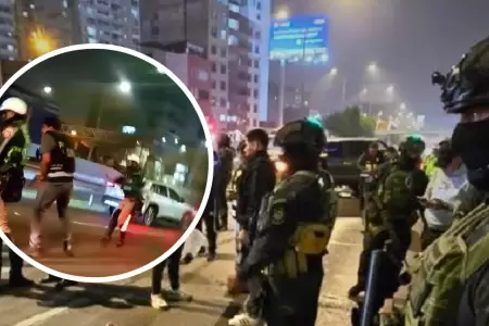 Balacera ocurrida en la Va Expresa.