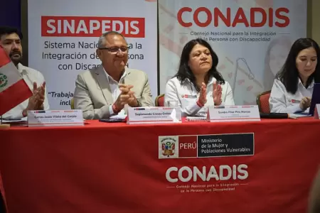 MIMP y Conadis