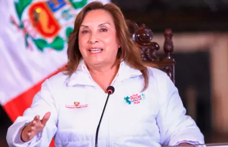 Dina Boluarte.