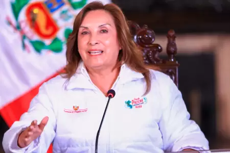 Dina Boluarte.