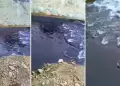 Ro Rmac se ti de negro y alarm a ciudadanos: Autoridad Nacional del Agua tom muestras para informe
