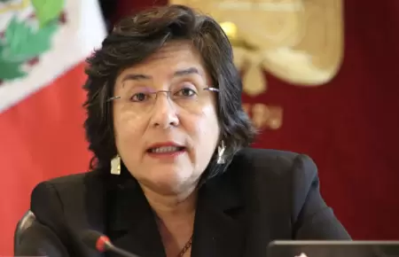 Expresidenta del Tribunal Constitucional, Marianella Ledesma.