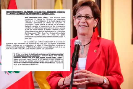 Fiscal Domingo Prez solicita adelantar juicio contra Susana Villarn.
