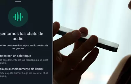 WhatsApp lanza la funcin 'Modo Walkie Talkie'.