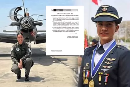 FAP confirma que piloto Ashley Vargas an no ha sido ubicada