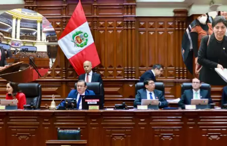 Casos de exministros Geiner Alvarado y Betssy Chvez se vern en el Pleno.