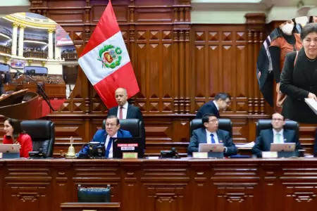 Casos de exministros Geiner Alvarado y Betssy Chvez se vern en el Pleno.