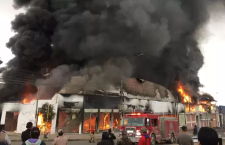Incendio en VES
