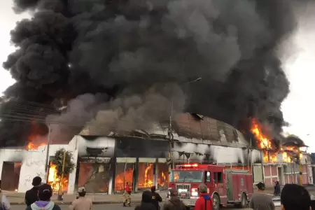 Incendio en VES
