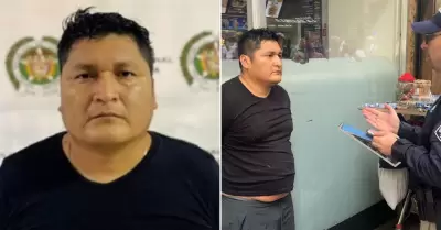 Alías 'Cuchillo' detenido en Colombia.
