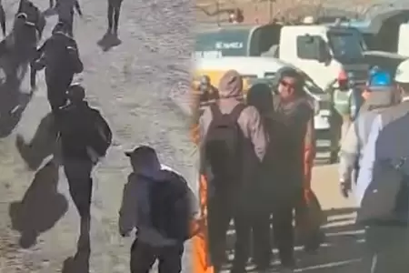 Violento ataque en obra de Arequipa.