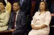 Dina Boluarte neg el saludo a presidente de Colombia durante toma de mando de Daniel Noboa