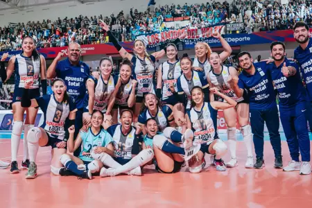 Alianza Lima se coron bicampen de la Liga Peruana de Vley 2025.