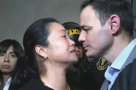 Keiko Fujimori recuerda a Mark Vito durante su fiesta de 50 aos.