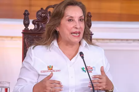 Dina Boluarte.