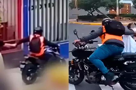Robos en motocicletas.