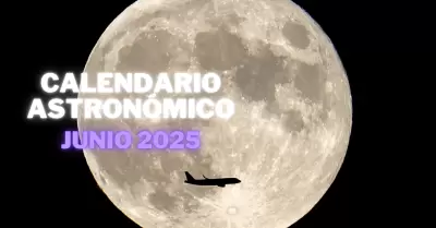 Qu eventos astronmicos se registrarn en junio?
