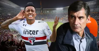 Christian Cueva y Óscar Ibáñez